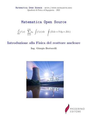 cover image of Introduzione alla fisica del reattore nucleare